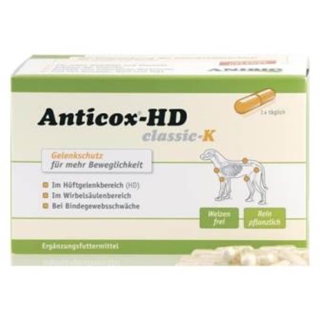 Æske med Anibio Anticox-HD Classic kapsler, 140 stk.