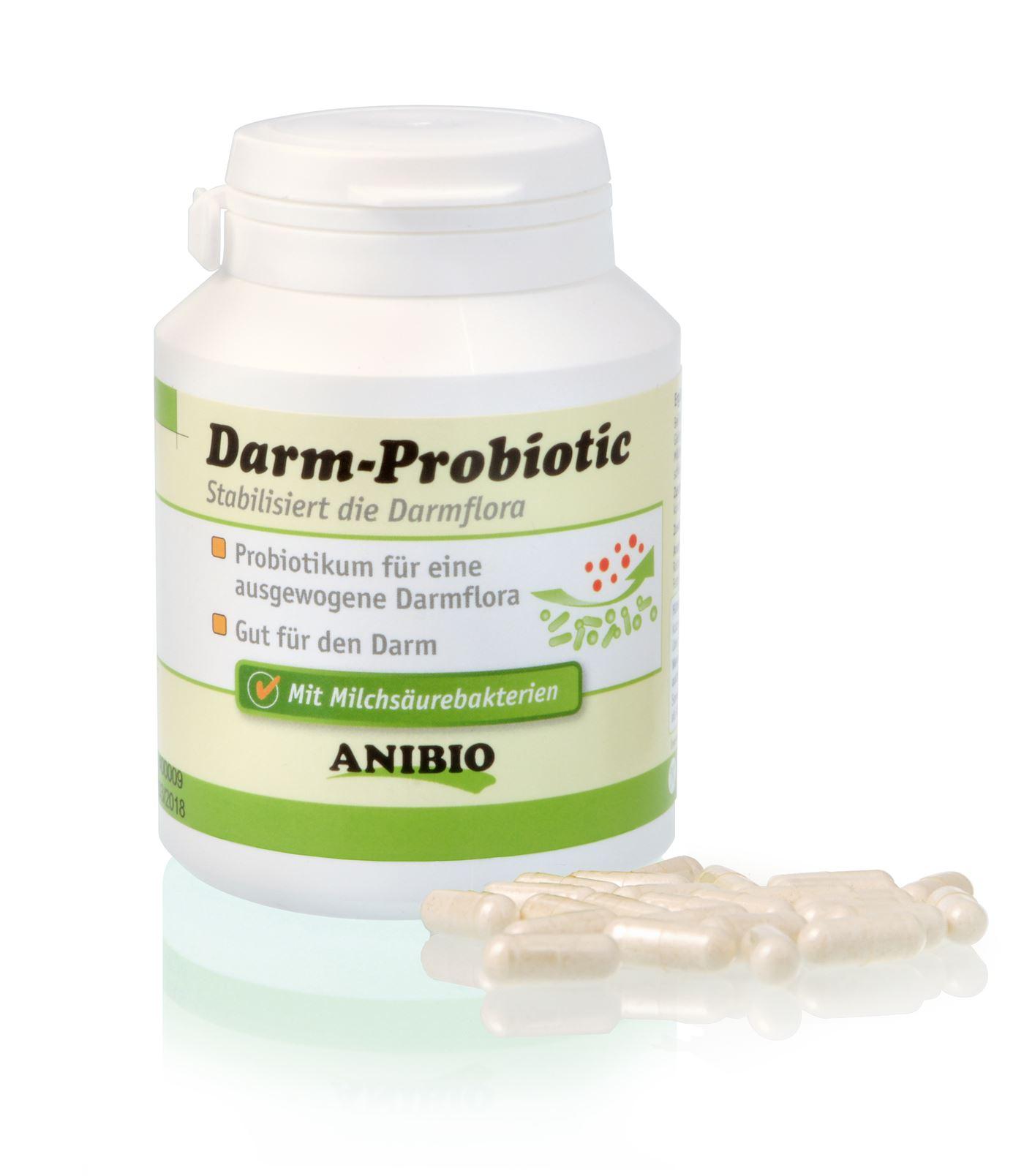 Æske med Anibio Darm-Probiotic kapsler til hund og kat