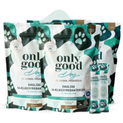 Pose med OnlyGoodDog probiotikapulver til hund fra Gode Bakterier