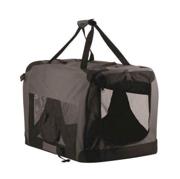 Pet Soft Crate sammenklappeligt hundebur i stof, medium, fra MyPets
