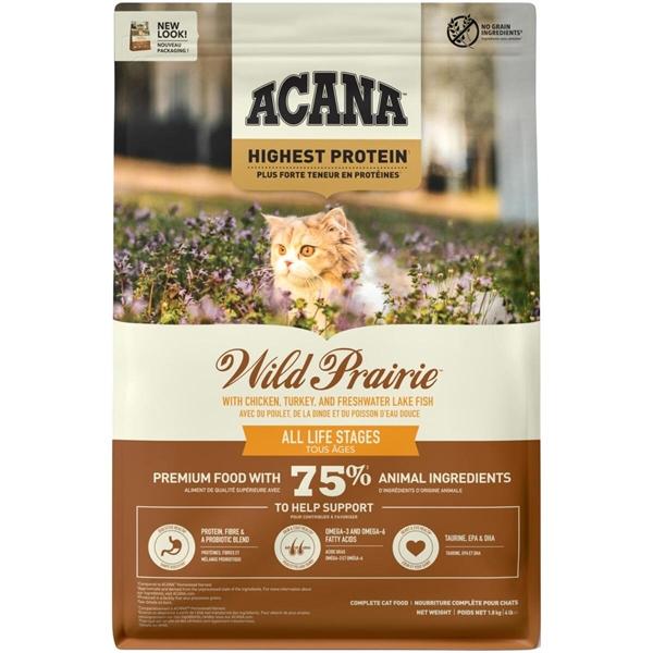 Pose med Acana Cat Highest Protein Wild Prairie kattefoder