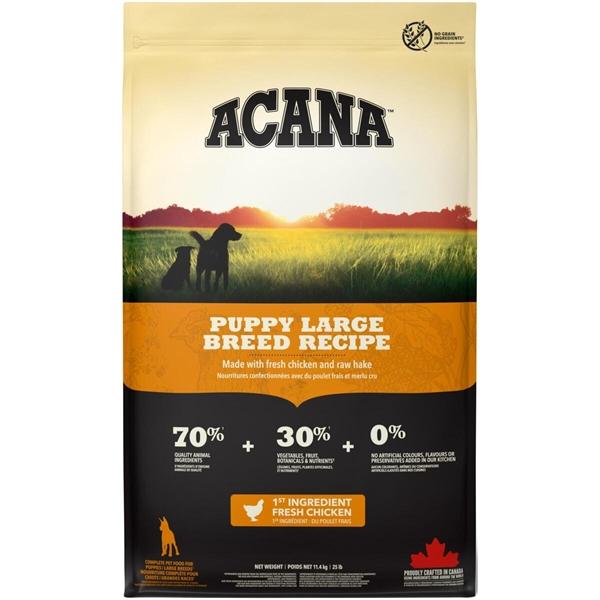 Pose med Acana Puppy Large Breed Recipe på 11,4 kilo