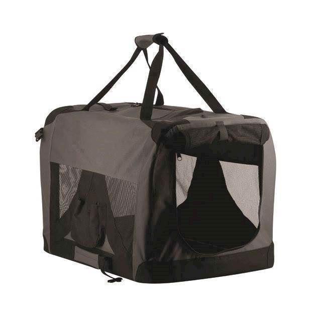 Pet Soft Crate sammenklappeligt hundebur i stof, medium, fra MyPets